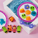 24 Halloween Mochi Squishy Toys glow in the dark