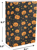 Halloween Treat Bags With Stickers, 48 Pcs
