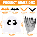 JOYIN Halloween White Ghost Trunk or Treat Car Decor Kit