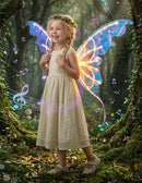 JOYIN Electric Butterfly Wings with Music & LED - Kids Halloween Costume