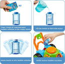 Sloosh Bubble Lawn Mower Toddler Toys, Blue