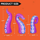 Joiedomi 3 PCS Halloween Inflatable Octopus Tentacles - LED Outdoor Decor