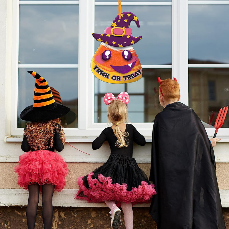 Halloween Candy Corn Door Hanger