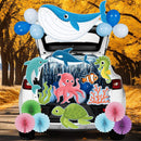 Trunk Or Treat Car Decorations Kit, Ocean Animals