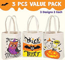3 Large Halloween Tote Bags