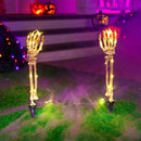 Light Up Skeleton Arms Yard Stake