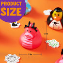 Halloween Novelty Rubber Duckies, 18 Pcs