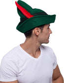 JOYIN Felt Robin Hood Hat with Feather - Classic Costume Accessory