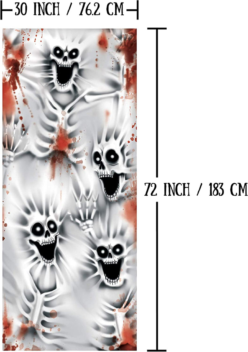 3 Piece Skeleton Door Cover