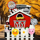 Halloween Trunk Or Treat Car Decorations Kit, Farm House