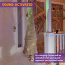 65in Halloween Animated Hanging Cocoon Decoration