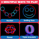 99Pcs July 4th Bracelets, Necklaces, Glasses, and Glow Sticks Kit