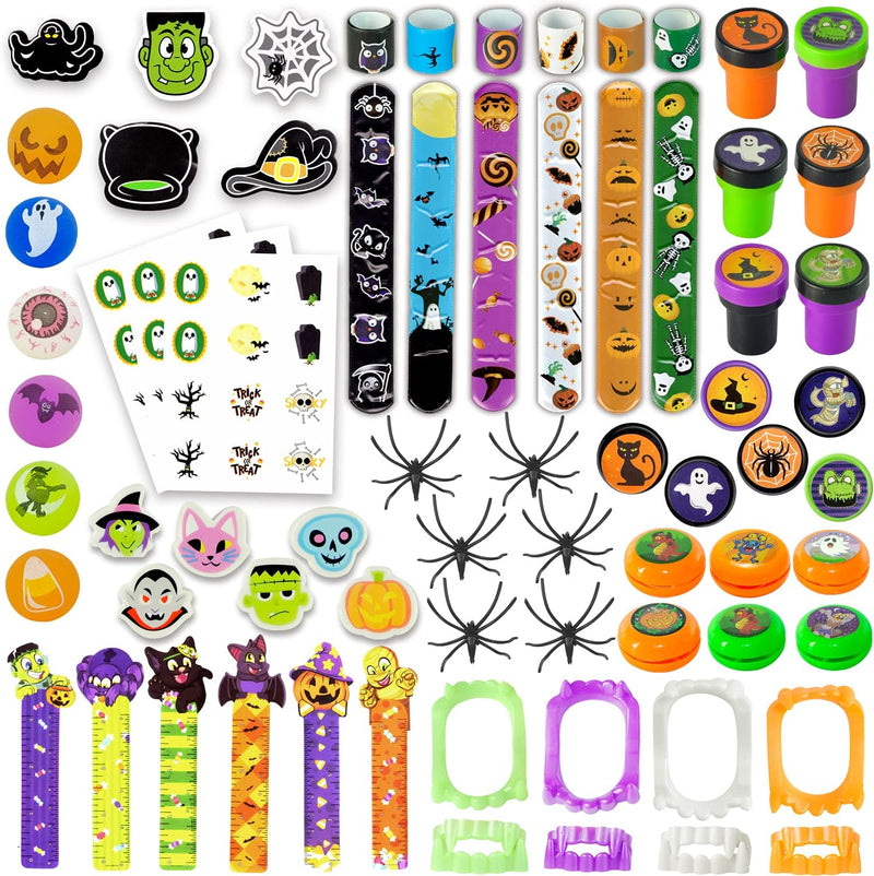 Halloween DIY Craft Boxes with Party Favors, 18 Pack