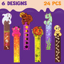Halloween Theme Pencil, Rulers and Notepad Set, 24 Pack