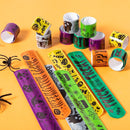 Halloween Reflective Slap Bracelets 72 Pcs