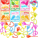 36 Packs Valentines Day Sticky Hands with Card