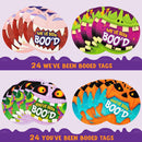 You've been booed themed candy box, 4 Pcs Box and 48 Cards