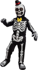 JOYIN Boys Glow in the Dark Skeleton Costume - Kids Halloween Bone Jumpsuit