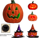Halloween Pumpkin Light Up Decoration Combo Set, 5 Pack