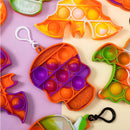 12 Halloween  Tie Dye Bubble  Toy