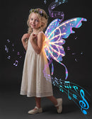 JOYIN Electric Butterfly Wings with Music & LED - Kids Halloween Costume