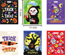 Halloween Character Themed Plastic Candy Bags, 72 Pcs
