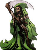 16.34" Grim Reaper Yard Stake Signs, 6 pack