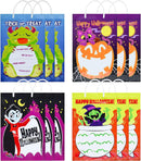 See-Through Halloween Tote Bag, 12 Pcs