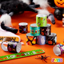 Halloween Themed Slap Bracelets, 72 Pcs