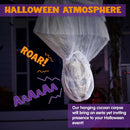 72in Halloween Hanging Cocoon Corpse for Halloween Outdoor Decoration