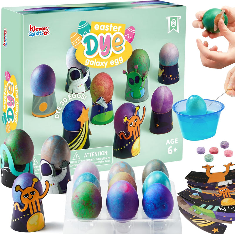 Klever Kits 21 Pcs Easter Egg Dye Kit