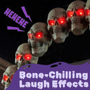 JOYIN 7.2 FT RGB Skull Archway - LED Halloween Outdoor Decoration