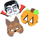 Halloween Foam Mask, 18 Pcs