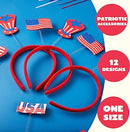 12Pcs July 4th Headband