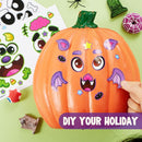 36 Pcs Halloween Pumpkin Face Stickers