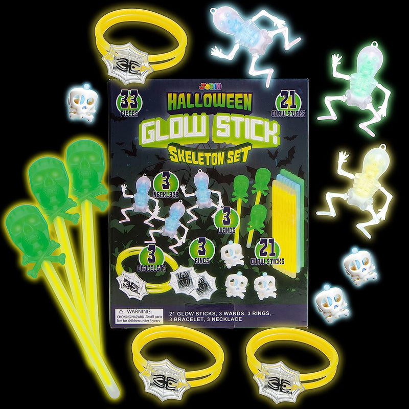 Glow Stick Skeleton, 33 Pcs