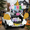 Halloween Trunk Or Treat Car Decorations Kit, Unicorn Car Stickers