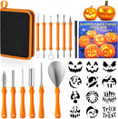 14 Pcs Halloween Pumpkin Carving Kit