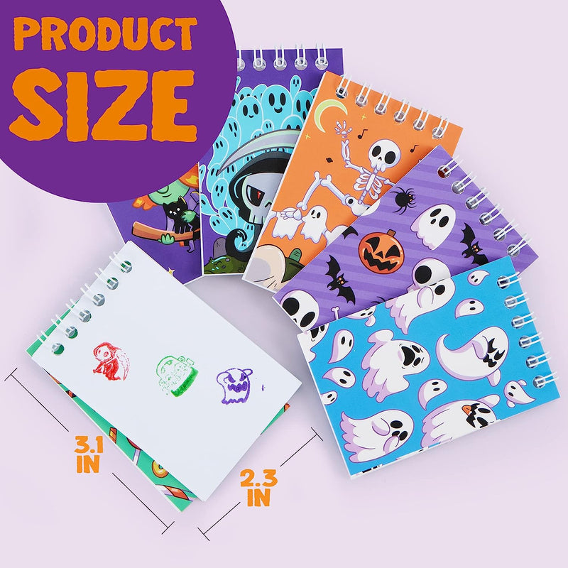 Halloween Spooky Notepad Set 60 Pack