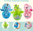 8 Pcs Unicorn Deformation Toy Easter Eggs for Kids Party & Hunt