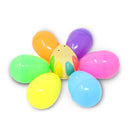 50PCS Plastic Easter Eggs Bulk Fillable for Easter Hunt