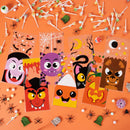 JOYIN 108 Pcs Halloween Treat Bags with Ties