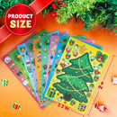 36 Pcs Christmas Tree Stickers Make Your Own Xmas Stocking Stuffers