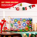 Dessert Slime Advent Calendar, 24 Days Christmas Countdown Calendar Kit