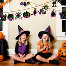 120 Pcs Halloween Rainbow Scratch Art Crafts for Kid