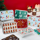 36 Pieces Christmas Foil Containers with Lid