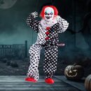 Halloween Hanging Swinging Animatronic Clown