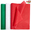 72 Sheets Glitter Tissue Paper for Gift Bags