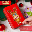 24 Pcs Christmas Make-a-face Stickers