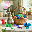 4 Pcs 3D Printed Dragon Eggs with Laser Dragon, Cool Articulated Toys for Kids